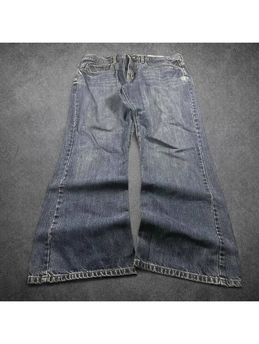 Y2K skater rockstar archive grunge urban pipeline baggy bootcut jeans - 34x29.5!